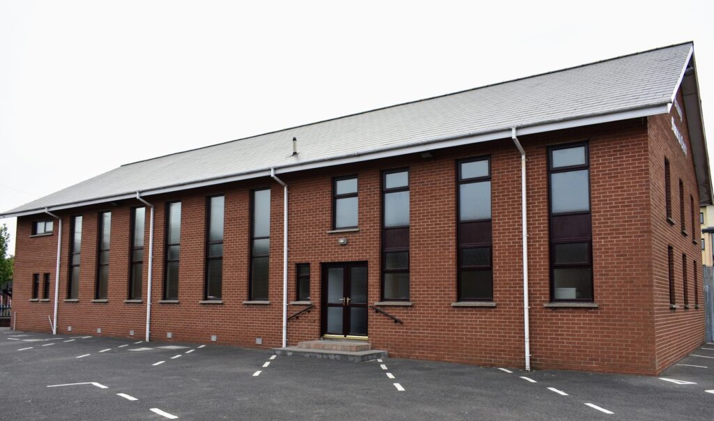 Rosewood church windows and doors designed and fitted in Belfast by Budget Designer HomeWorks