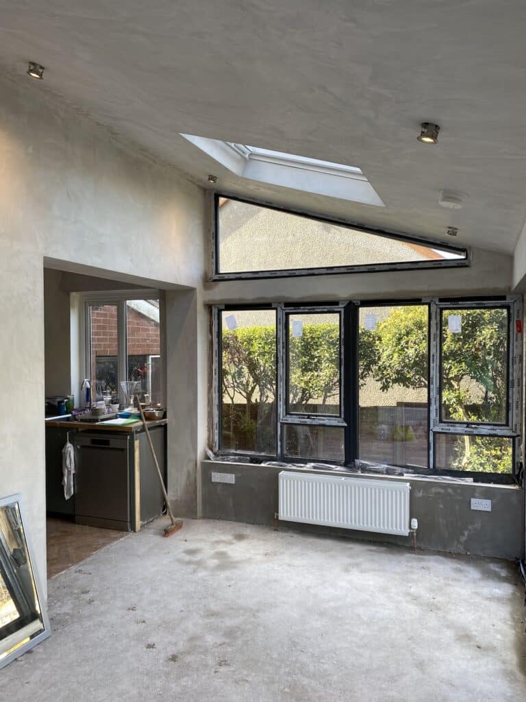 Bespoke building work with plumbing and electrics by Budget Designer HomeWorks in Belfast